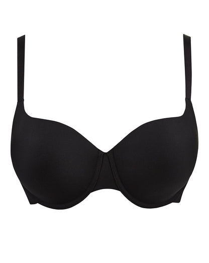  Panache Porcelain Elan Moulded TShirt Bra| Black