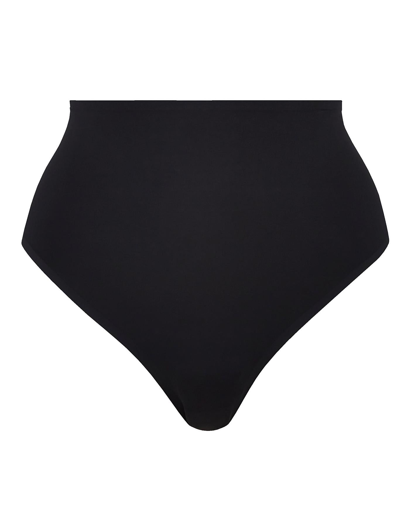  Figleaves Smoothing High Waisted Thong| Black