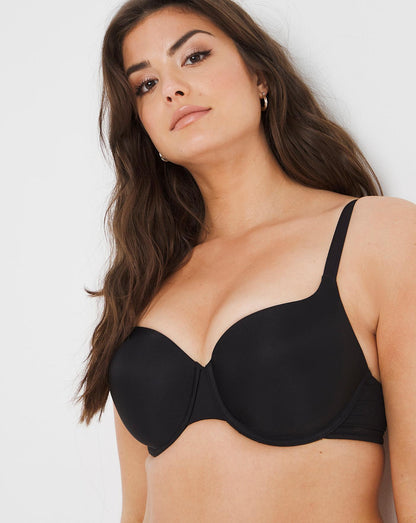  Panache Porcelain Elan Moulded TShirt Bra| Black