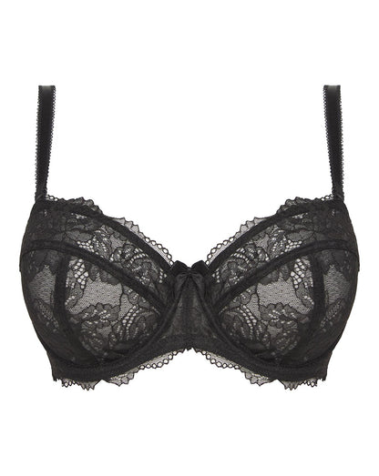  Pretty Secrets Ella Lace Black Multiway Wired Bra| Black
