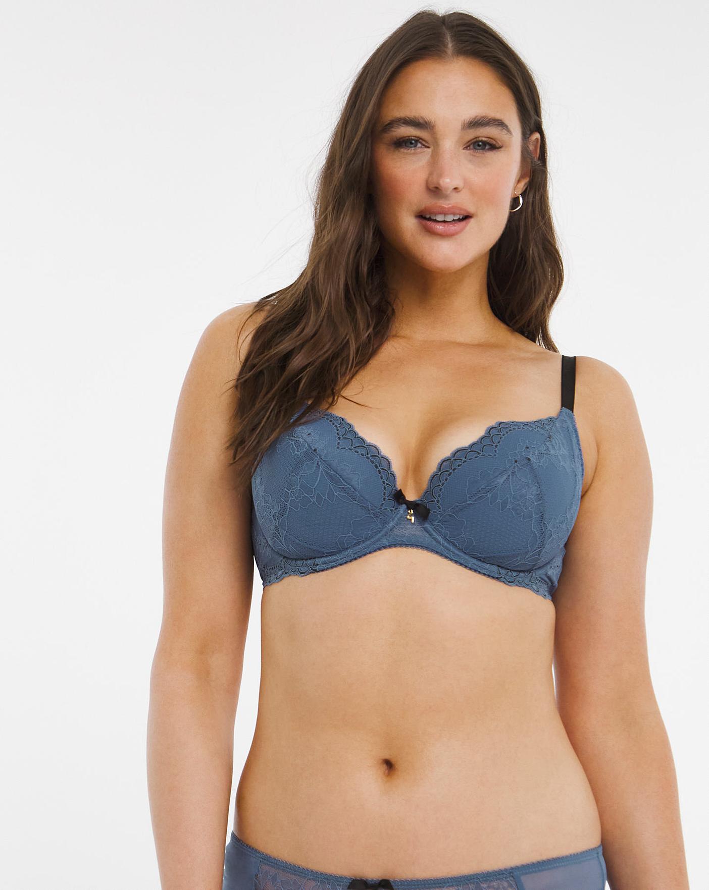  Gossard Superboost Plunge Bra| Blue