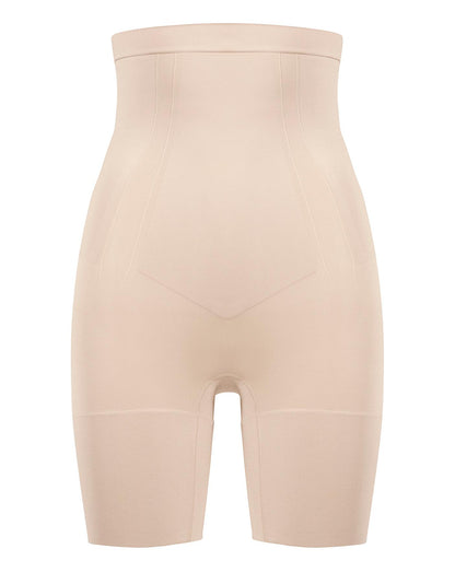  Spanx Oncore Firm Control High Waisted Mid-Thigh Shorts| SOFT NUDE