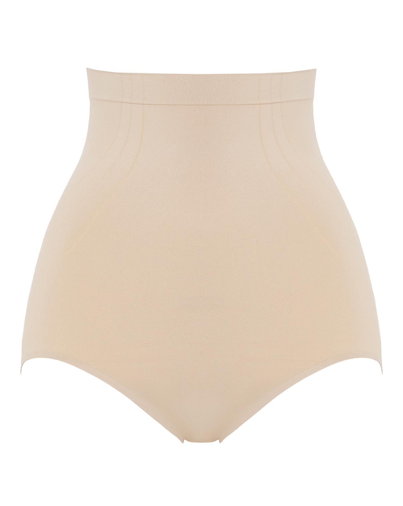  Maidenform Seamless Hi Waist Light Control Shaping Briefs| Nude