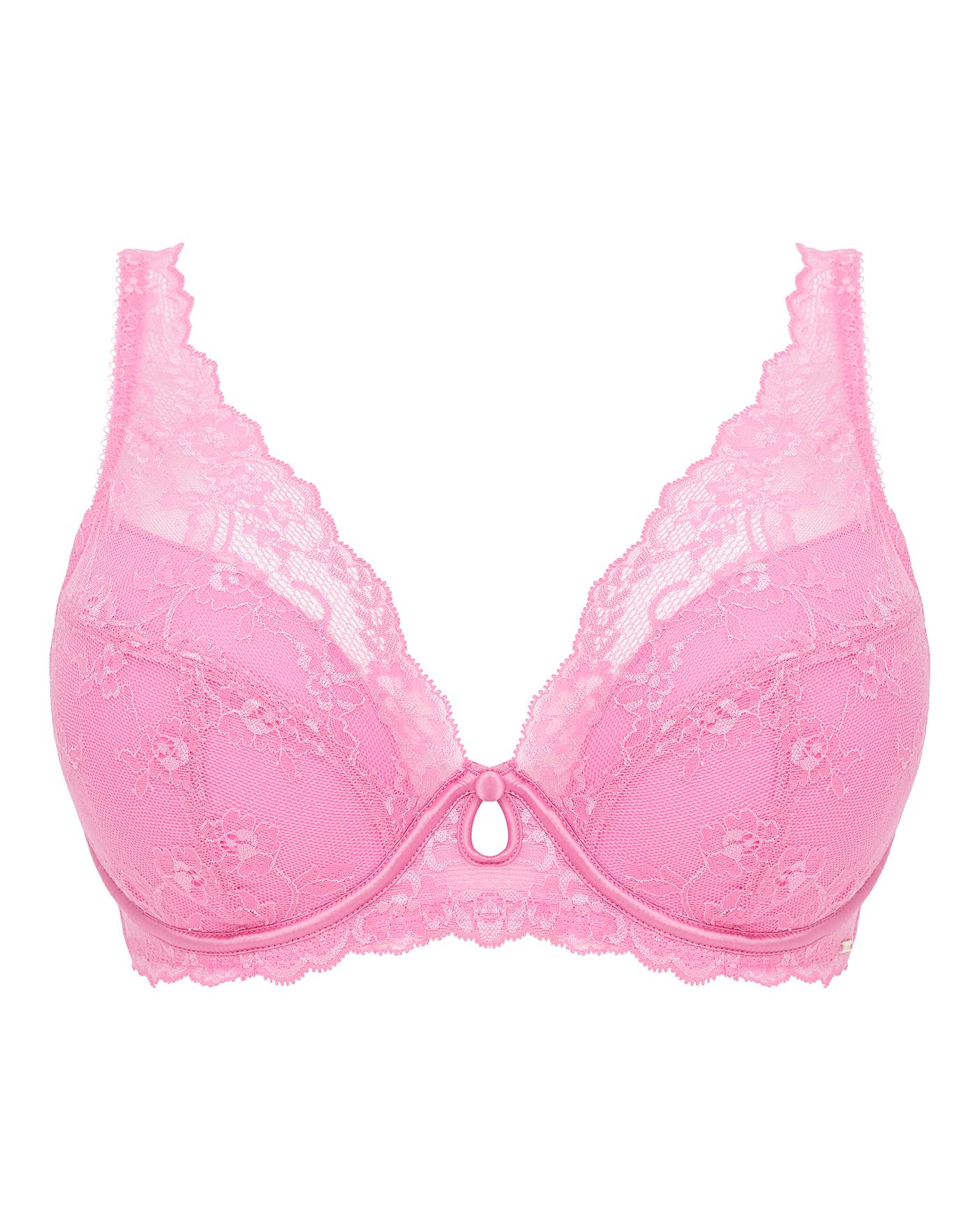  Boux Avenue Ammielia Lace High Apex Bra| BUBGUMPINK
