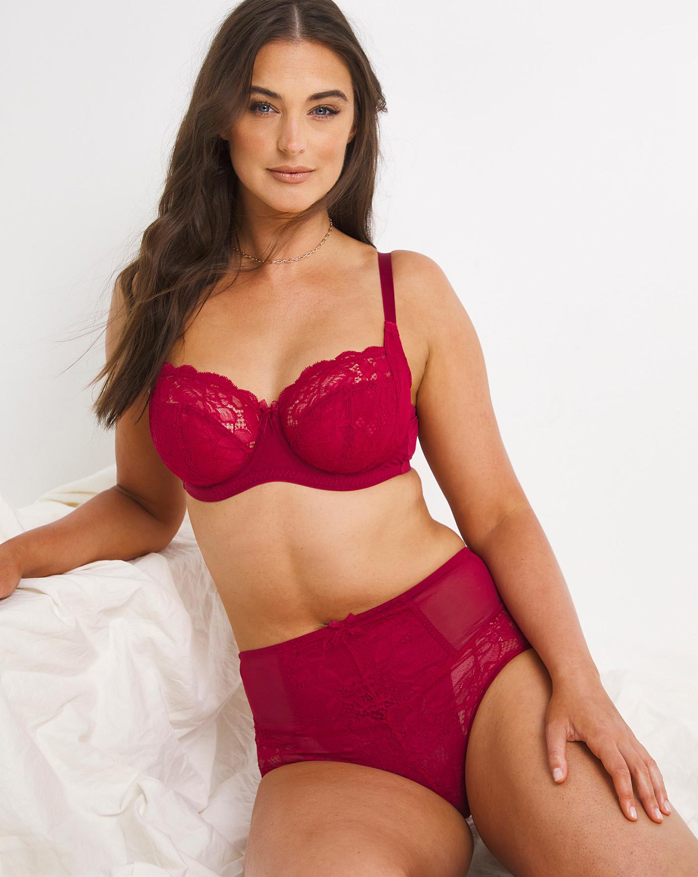  Panache Imogen High Waist Briefs| Magenta