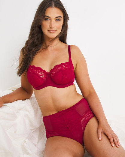  Panache Imogen High Waist Briefs| Magenta