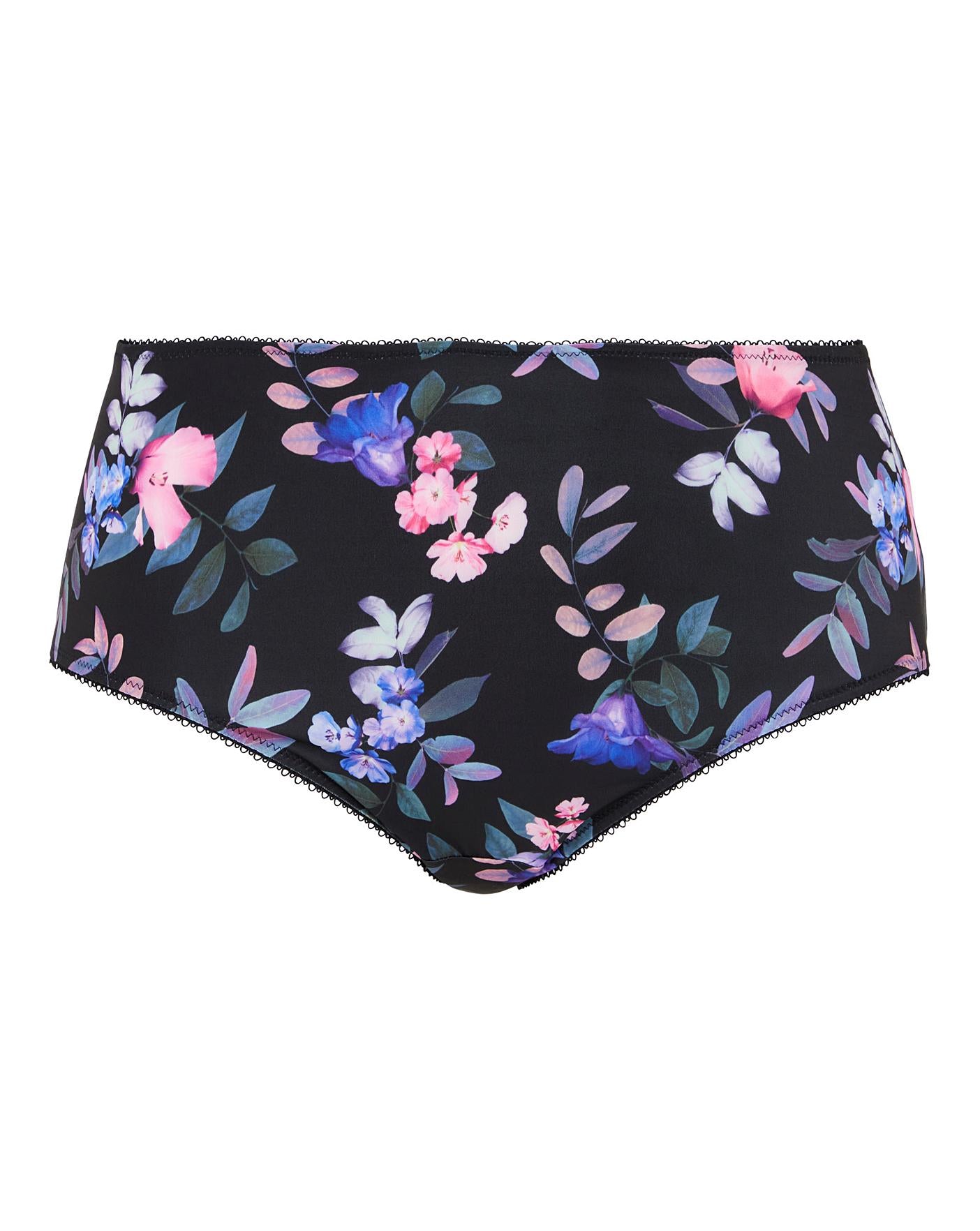  Goddess Kayla Printed Full Fit Briefs| Floral Print