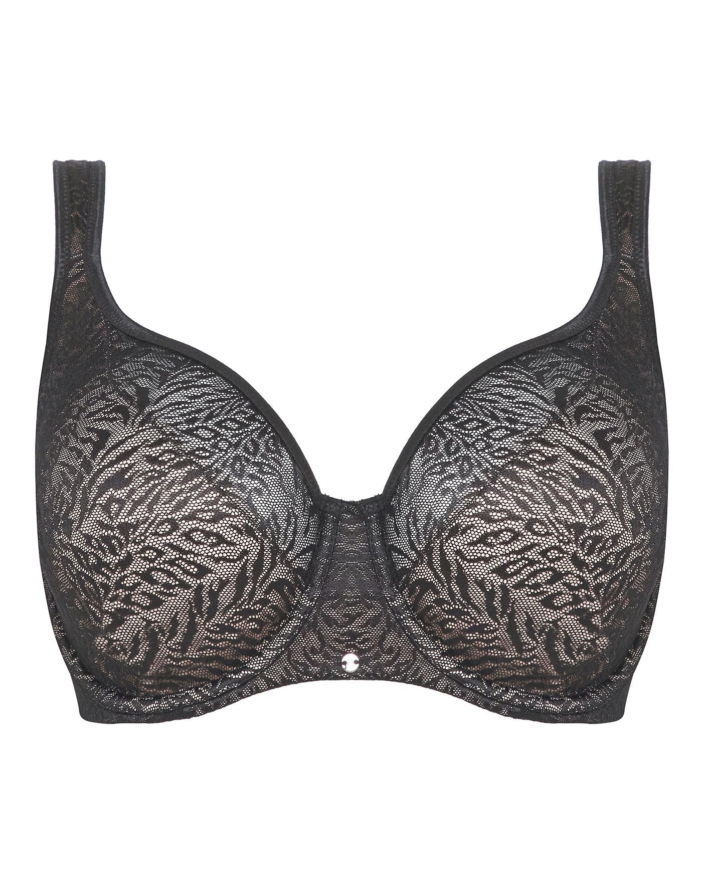  Bestform Just Me Moulded Cup Wired Bra| Black
