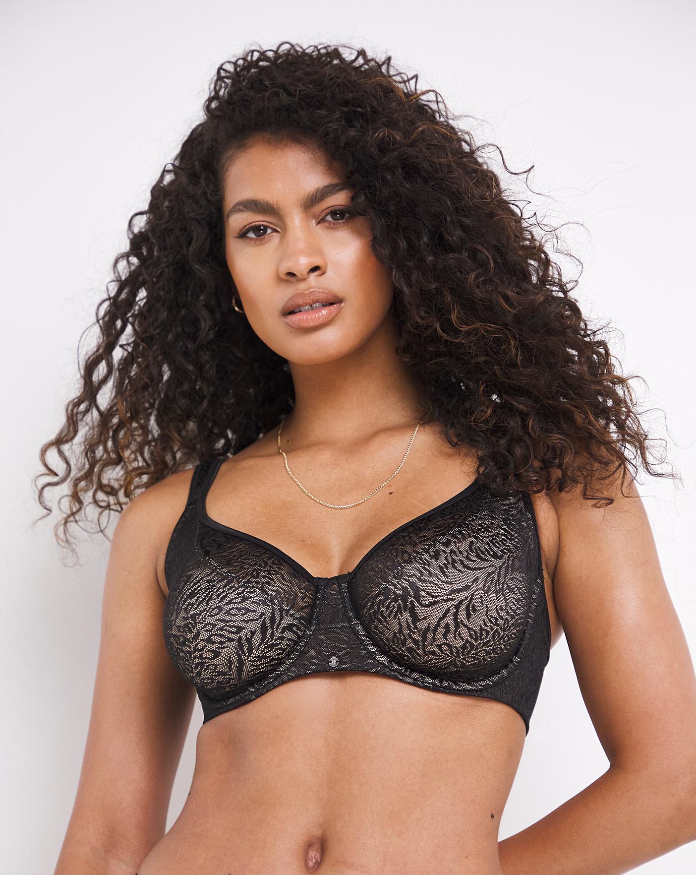  Bestform Just Me Moulded Cup Wired Bra| Black