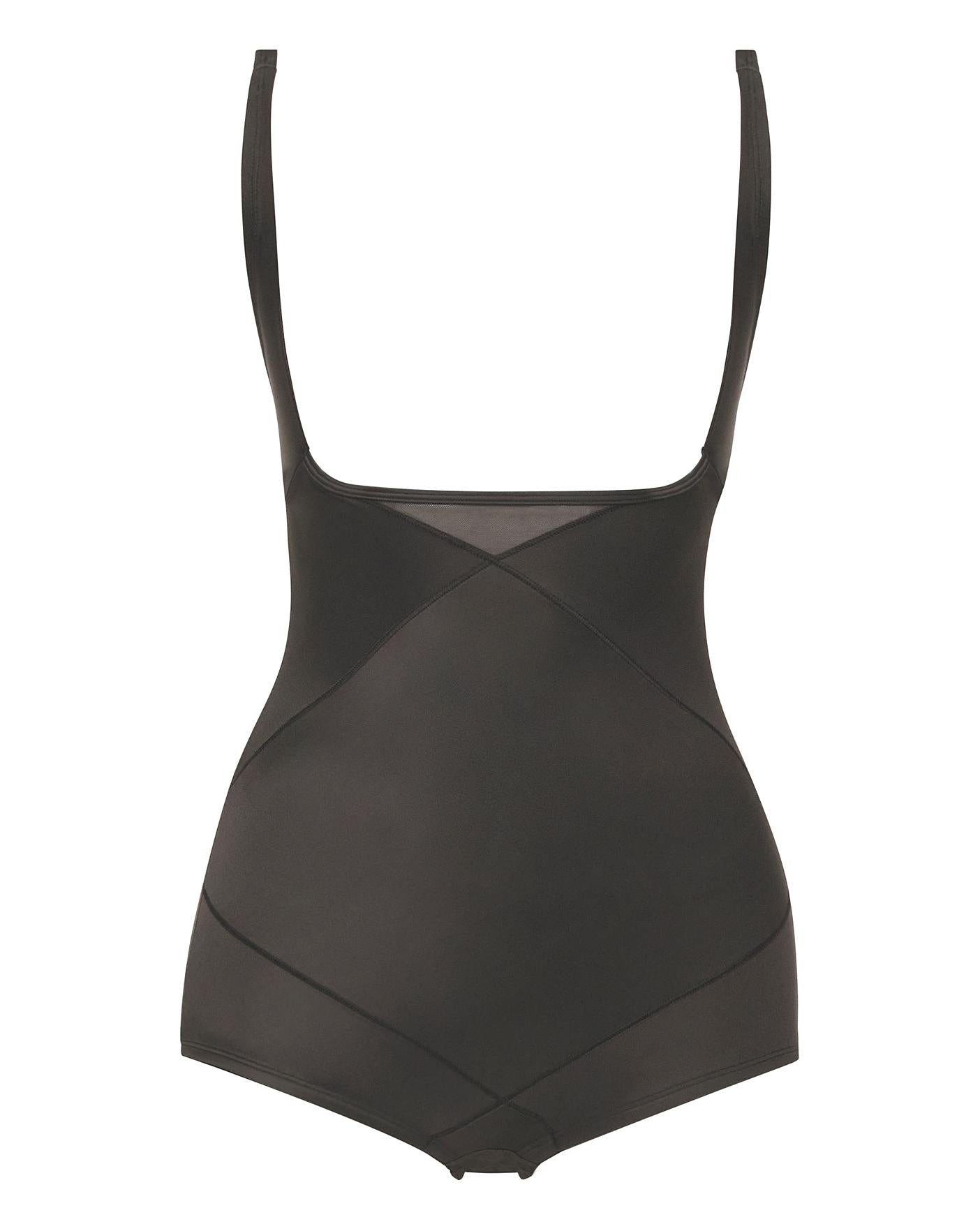  Miraclesuit Tummy Tuck Firm Control Wear Your Own Bra Bodybriefer| Black