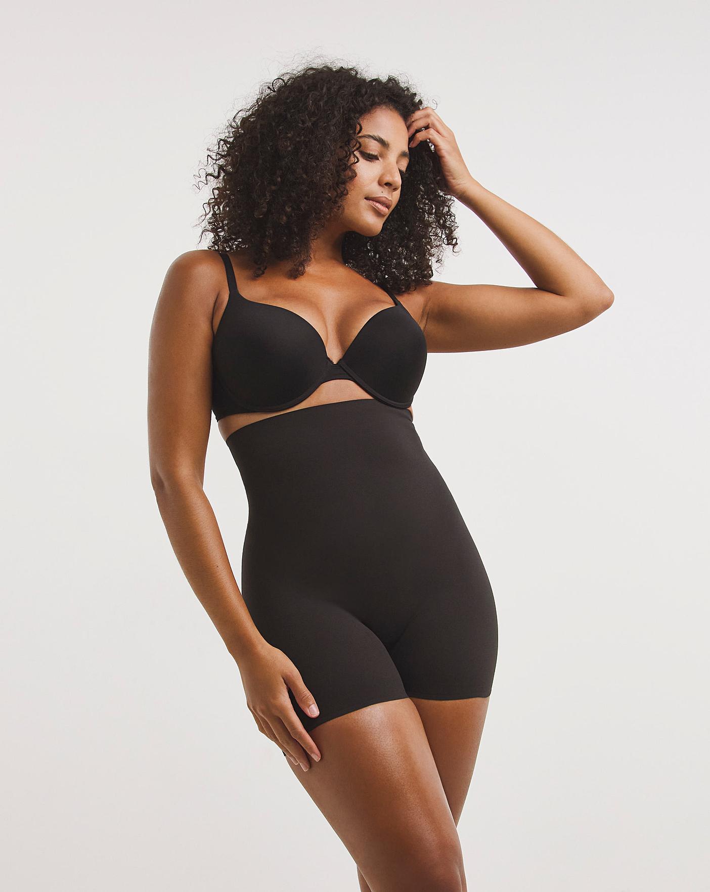 Miraclesuit Cupid Sleek Essentials Medium Control Hi Waist Boy Short| Black