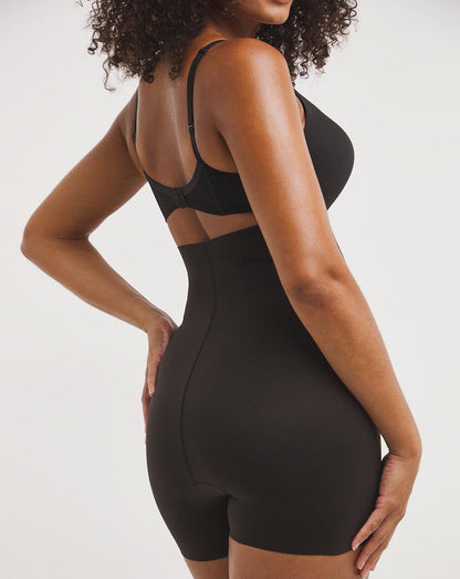 Miraclesuit Cupid Sleek Essentials Medium Control Hi Waist Boy Short| Black
