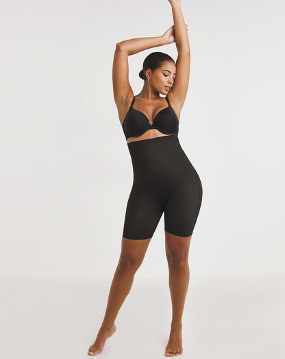  MAGIC Bodyfashion Firm Control Hi Bermuda Shaper| Black