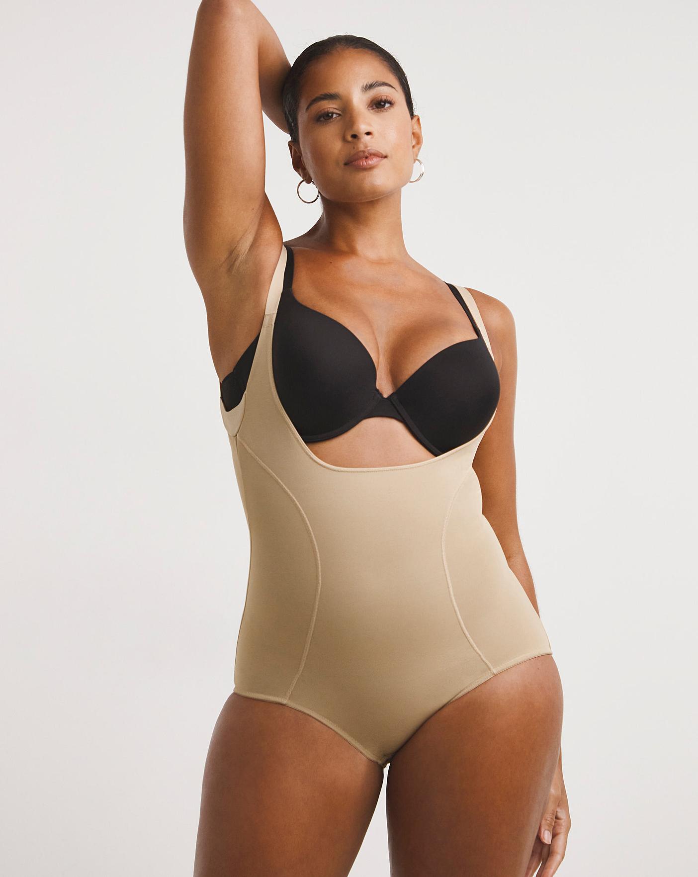  Maidenform Wear Your Own Bra Firm Control BodyBriefer| Beige