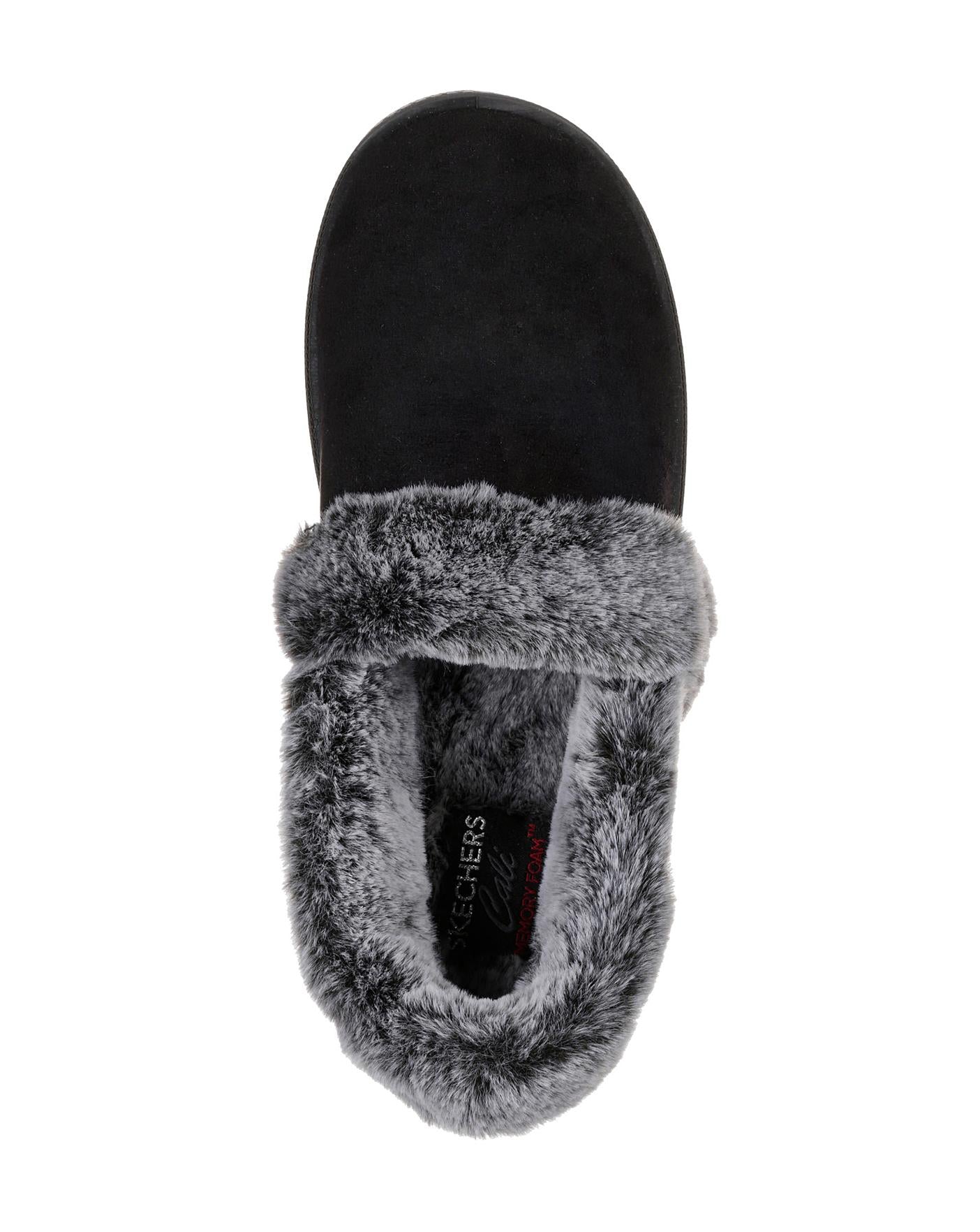  Skechers E Fit Cozy Campfire Slippers| Black