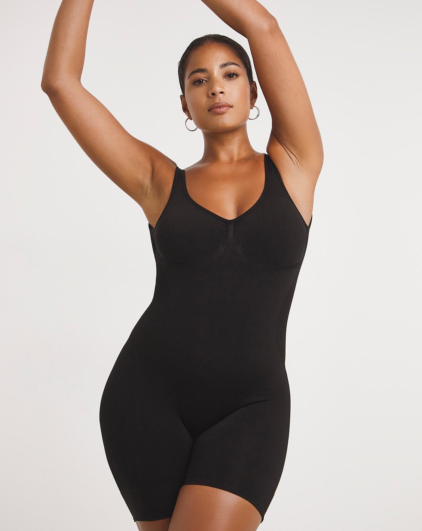  MAGIC Bodyfashion Medium Control Low Back Bodysuit| Black