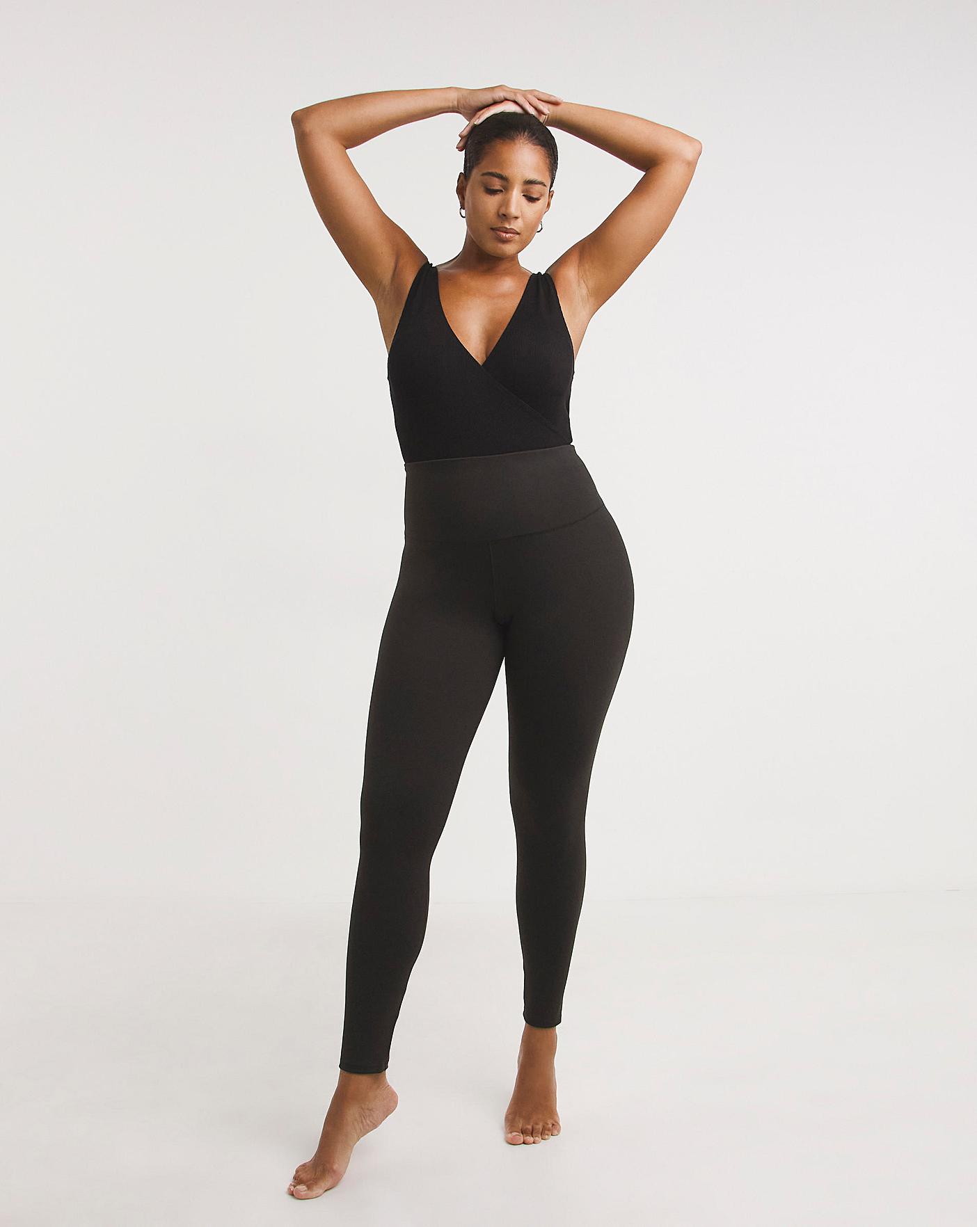  Maidenform Medium Control Shapewear Leggings| Black