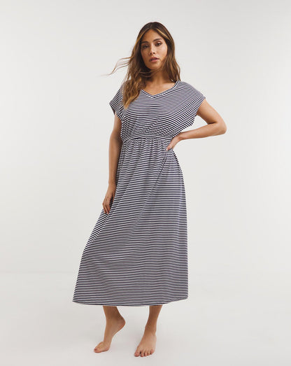  Pretty Secrets Value Maxi Kaftan Length 50 Inches| Stripe