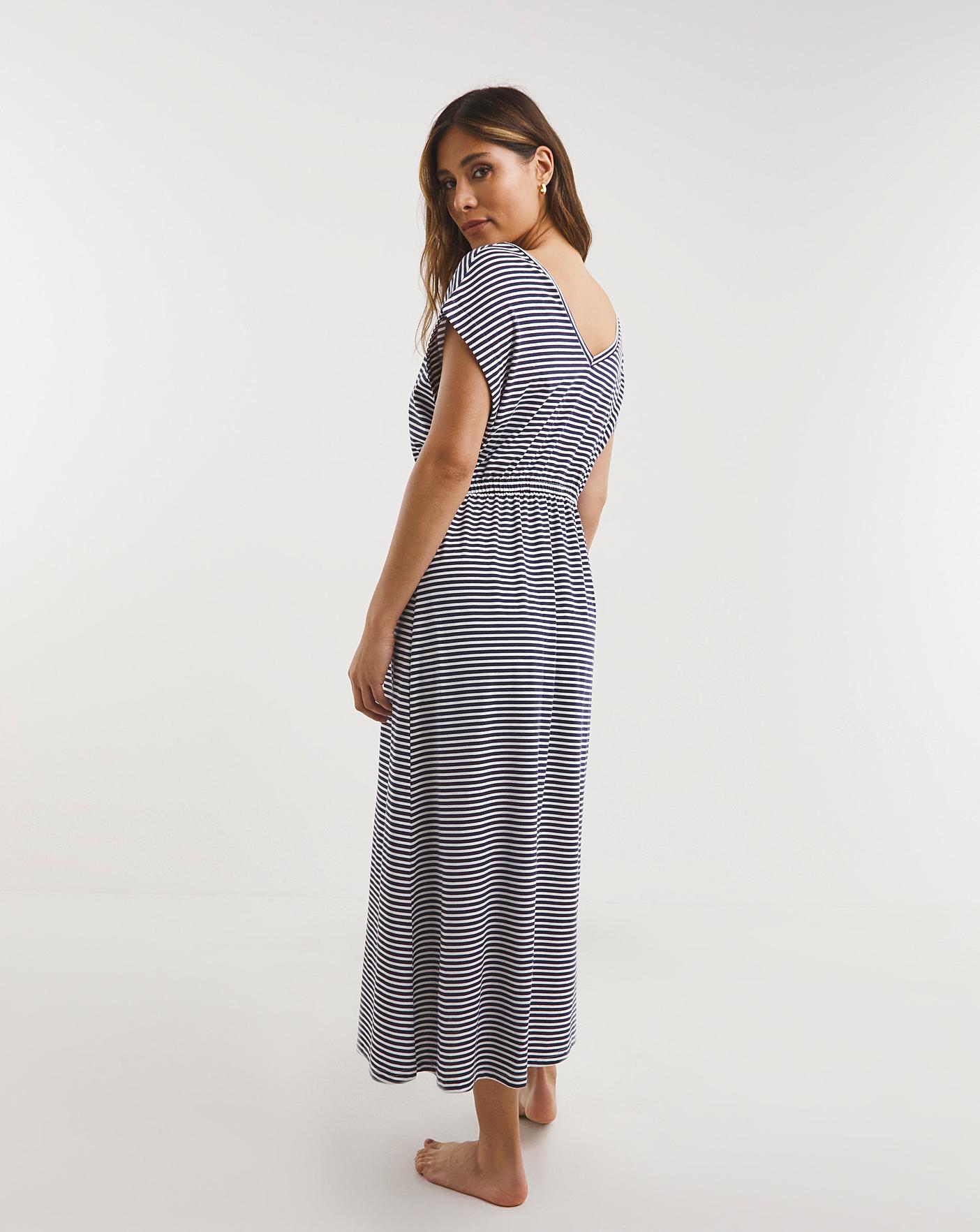  Pretty Secrets Value Maxi Kaftan Length 50 Inches| Stripe