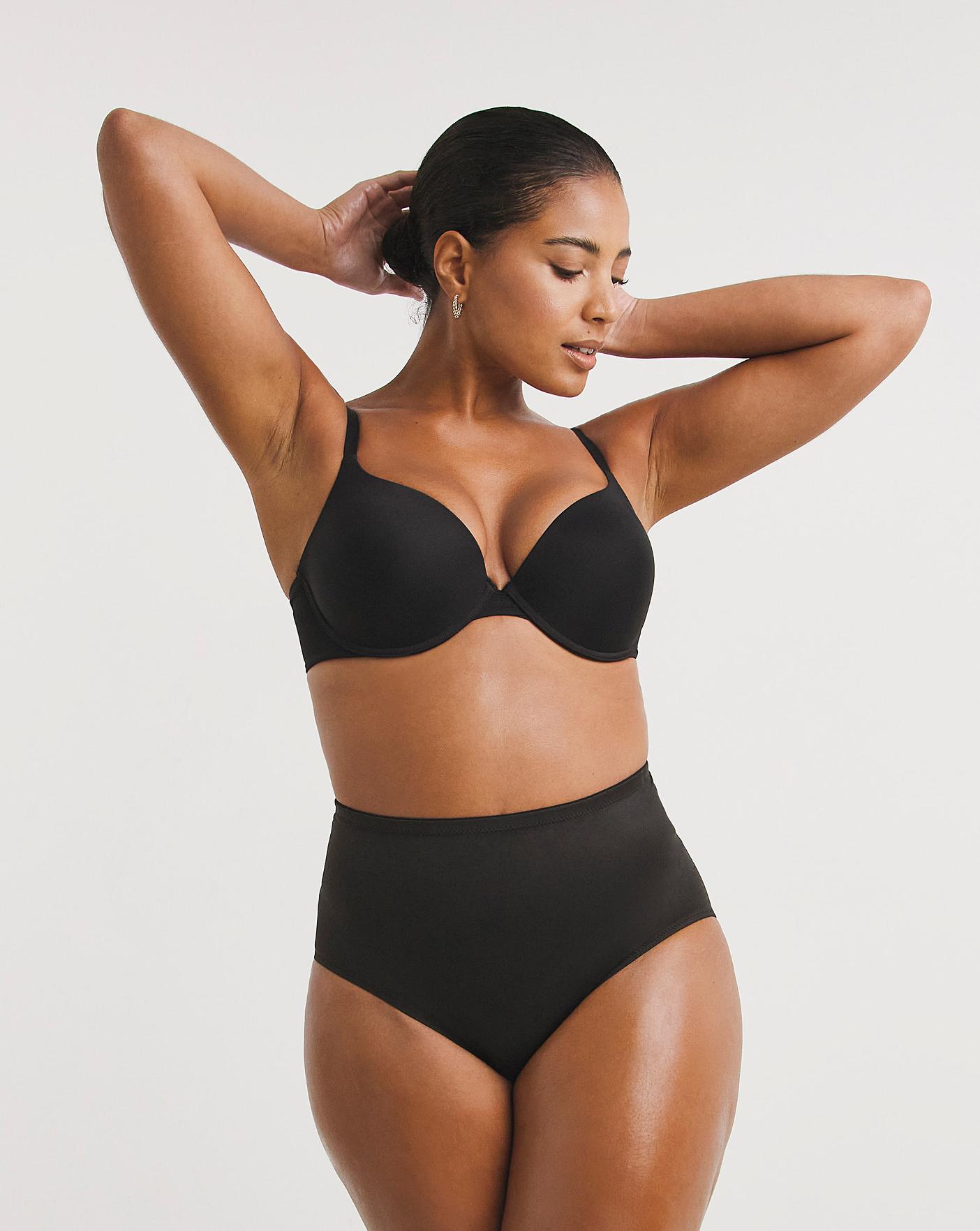  Naomi&Nicole Adjusts To You Firm Control Tummy Shaping Waistline Brief| Black