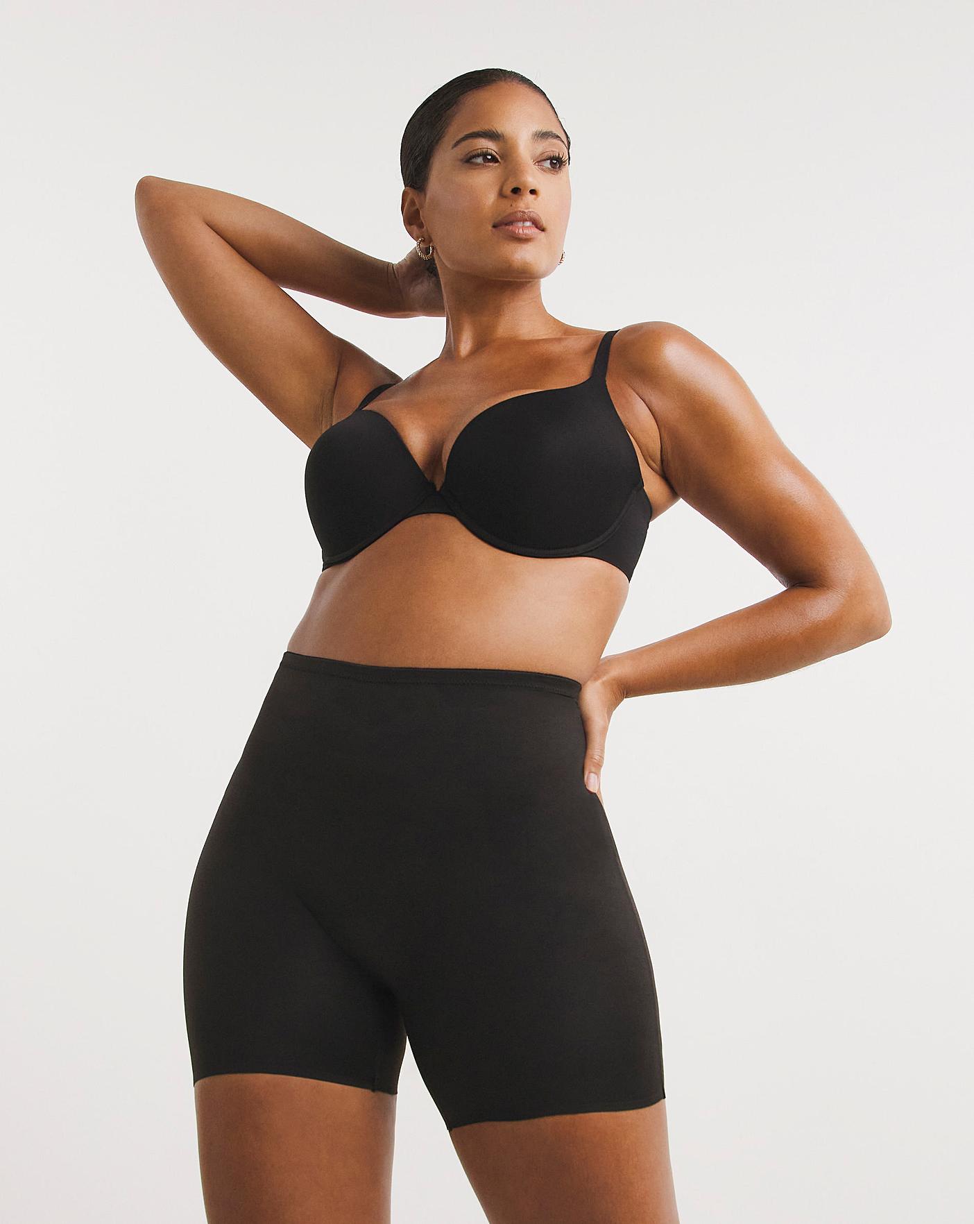  Naomi&Nicole Adjusts To You Firm Control Tummy Shaping Bike Pant| Black