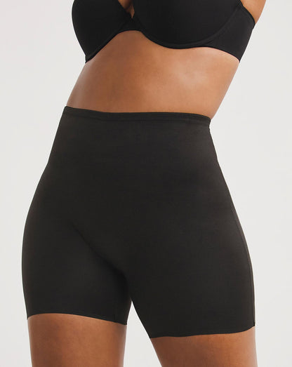  Naomi&Nicole Adjusts To You Firm Control Tummy Shaping Bike Pant| Black