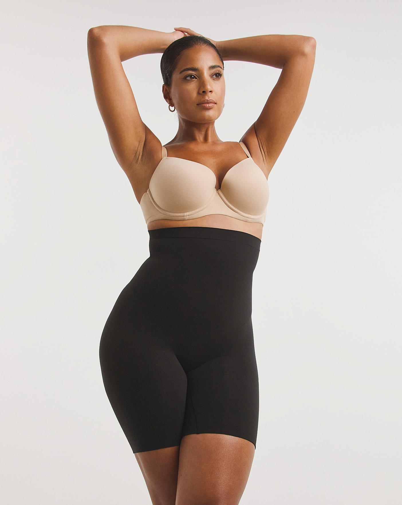  Spanx Higher Medium Control Power Shorts| Black