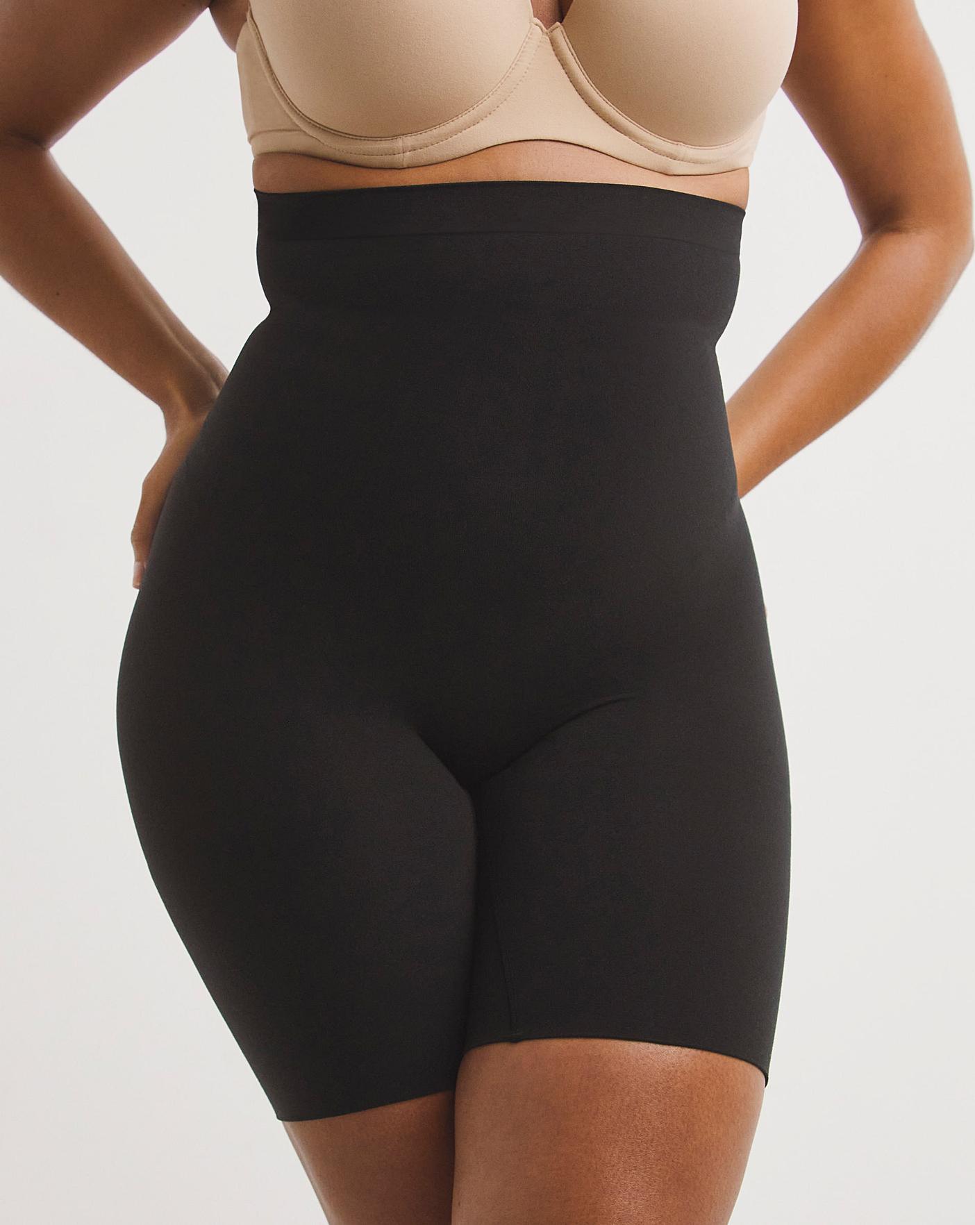  Spanx Higher Medium Control Power Shorts| Black