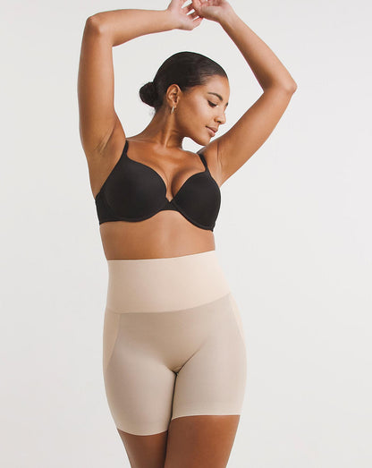  Maidenform Tame Your Tummy Light Control Lift Shorts| Nude
