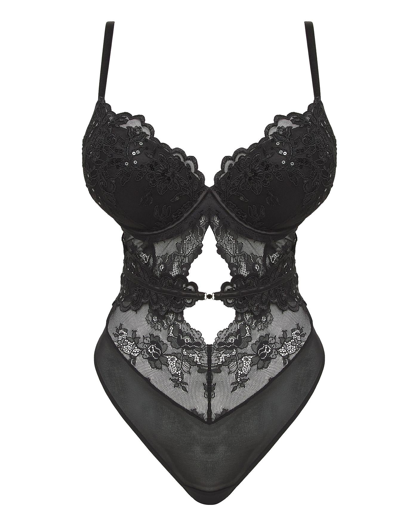  Ann Summers Icon Padded Body| Black