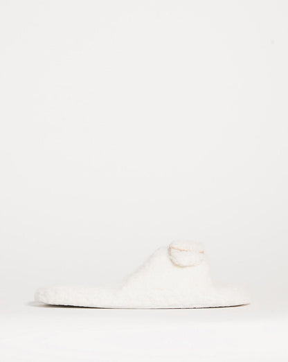  Mule Slipper With Buckle Detail EEE Fit