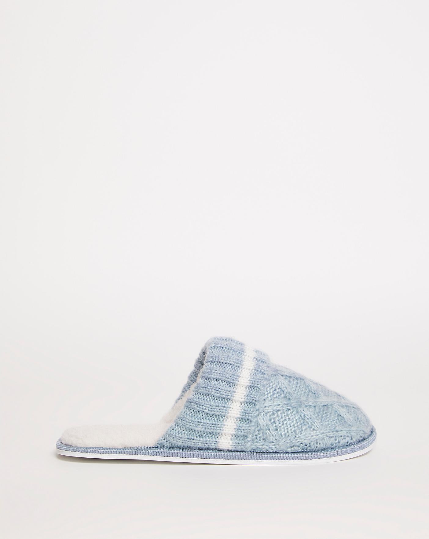  Cable Knitted Mule E Fit| Width - E