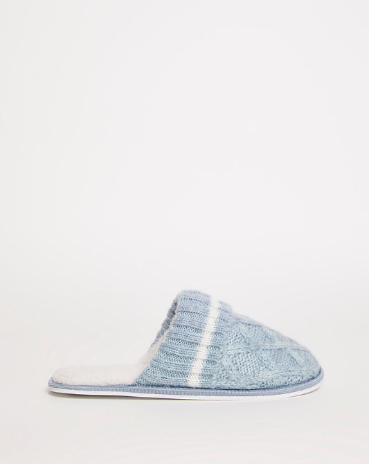  Cable Knitted Mule E Fit| Width - E