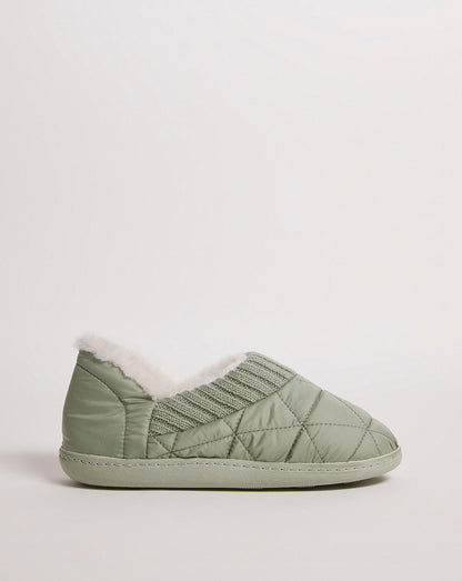  Nylon Low Boot Slipper E Fit