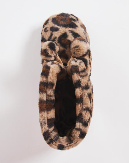  Fluffy Short Slipper Socks| Animal Print| ONE SIZE