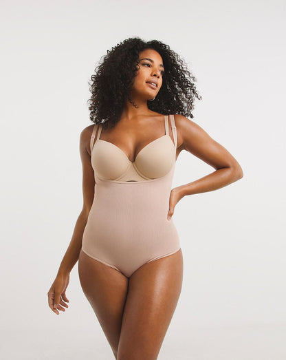  MAGISCULPT Smoothing Wear Your Own Bra Seamfree Control Body| Almond