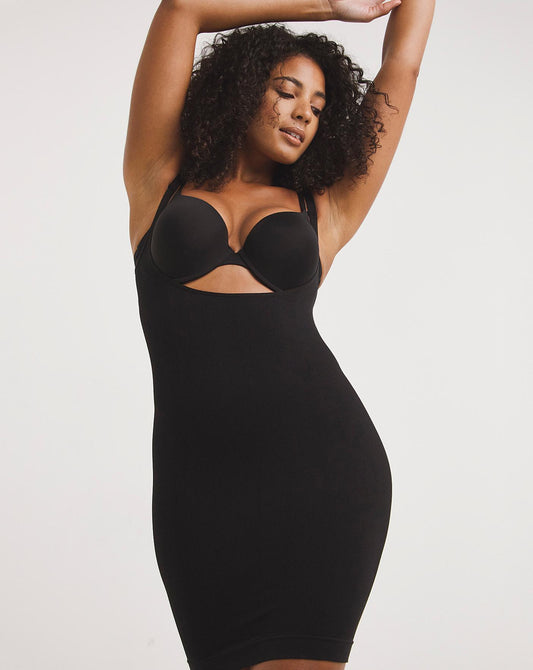  MAGISCULPT Smoothing Wear Your Own Bra Seamfree Control Slip| Black
