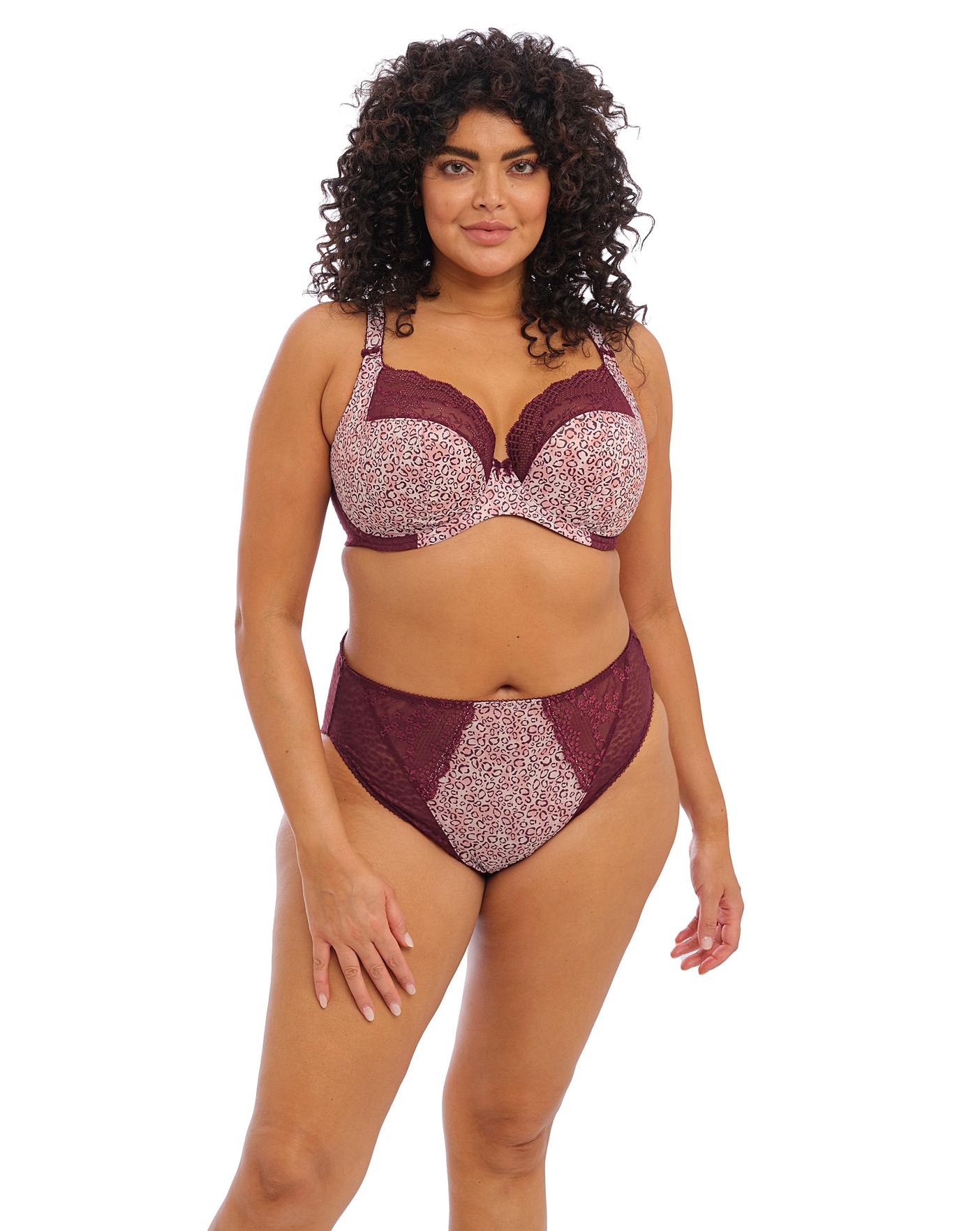  Elomi Lucie Printed High Leg Brief| Animal Print