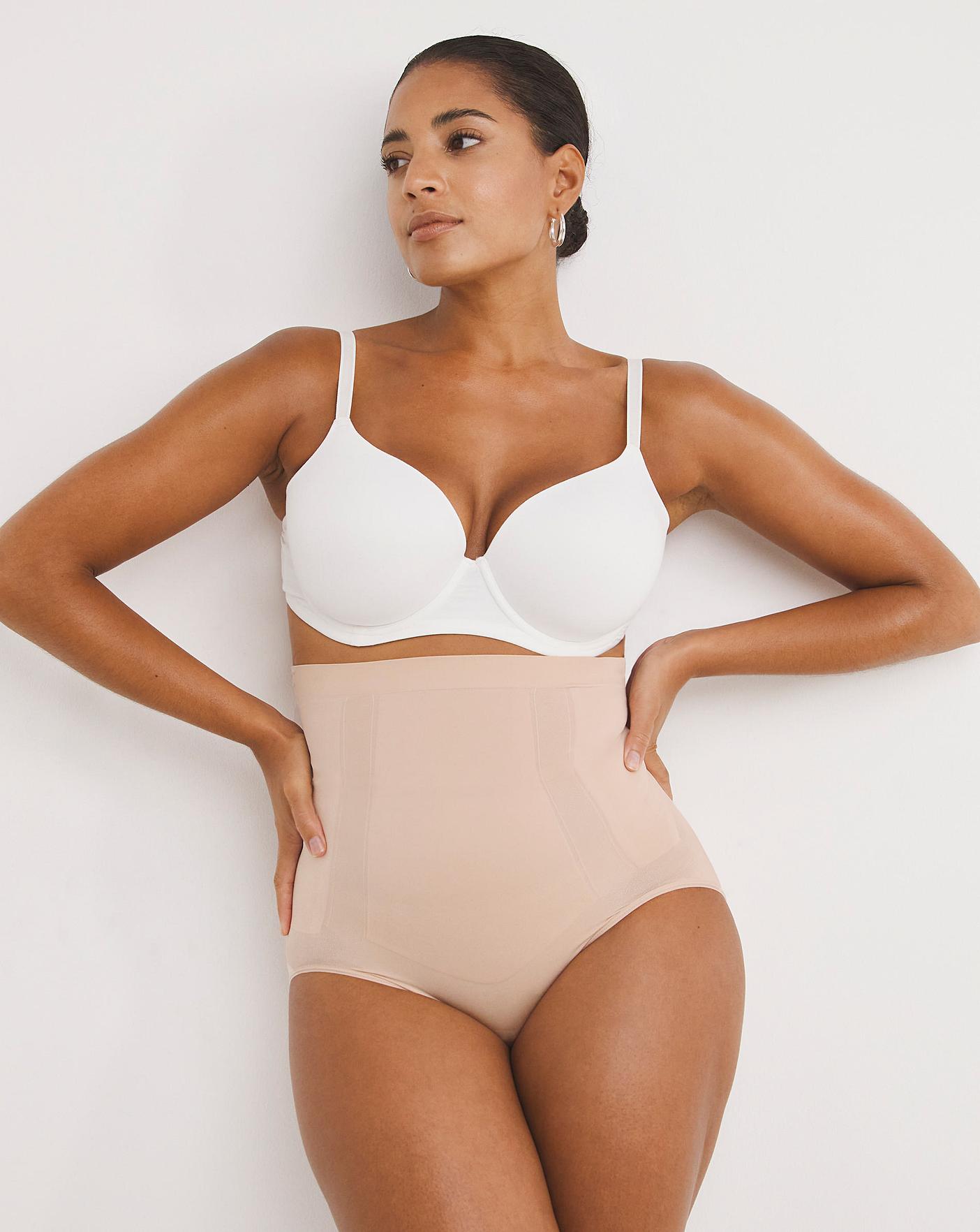  Spanx Oncore Firm Control High Waisted Briefs| SOFT NUDE