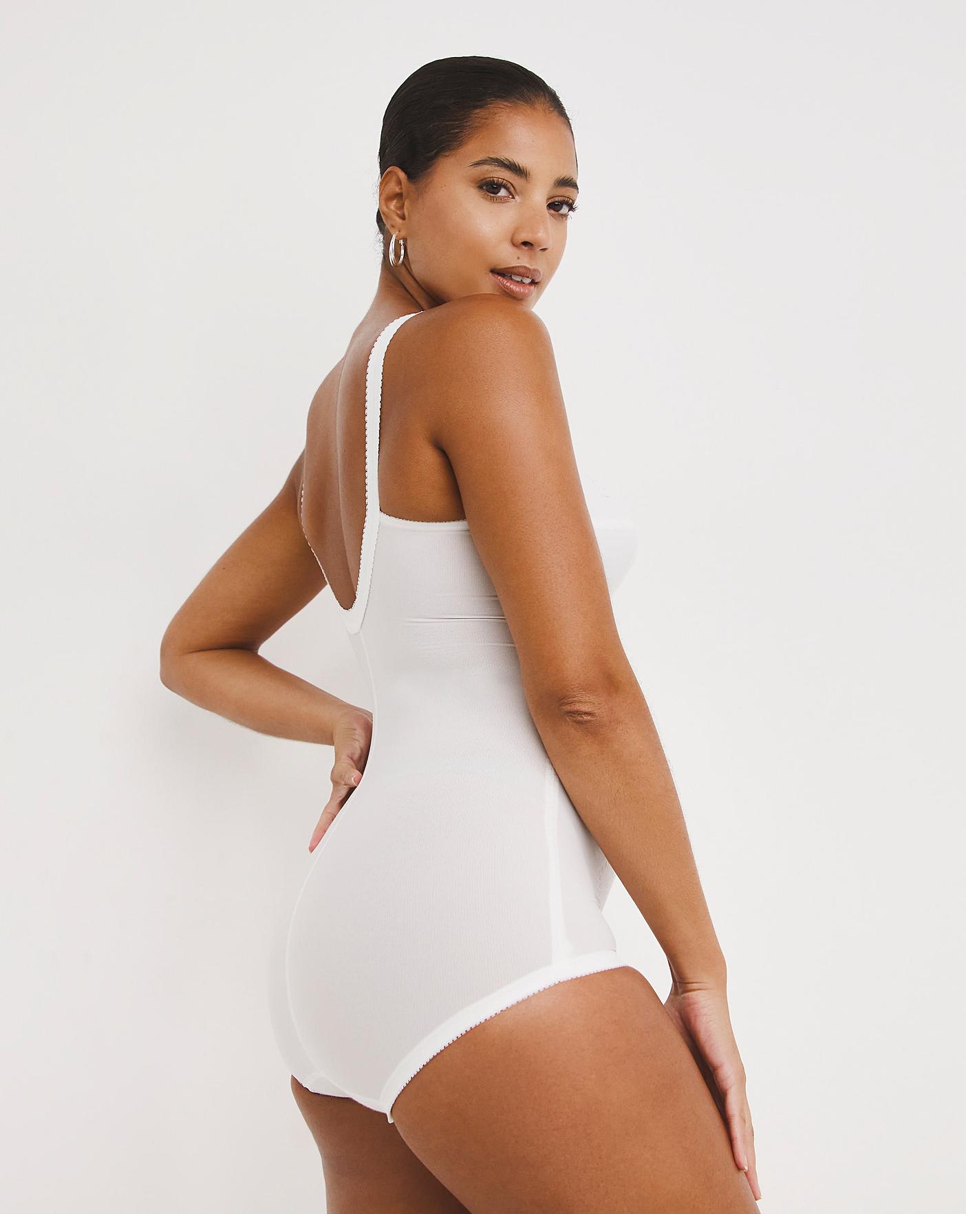  Playtex Firm Control I Can`t Believe It`s A Girdle Bodyshaper| White