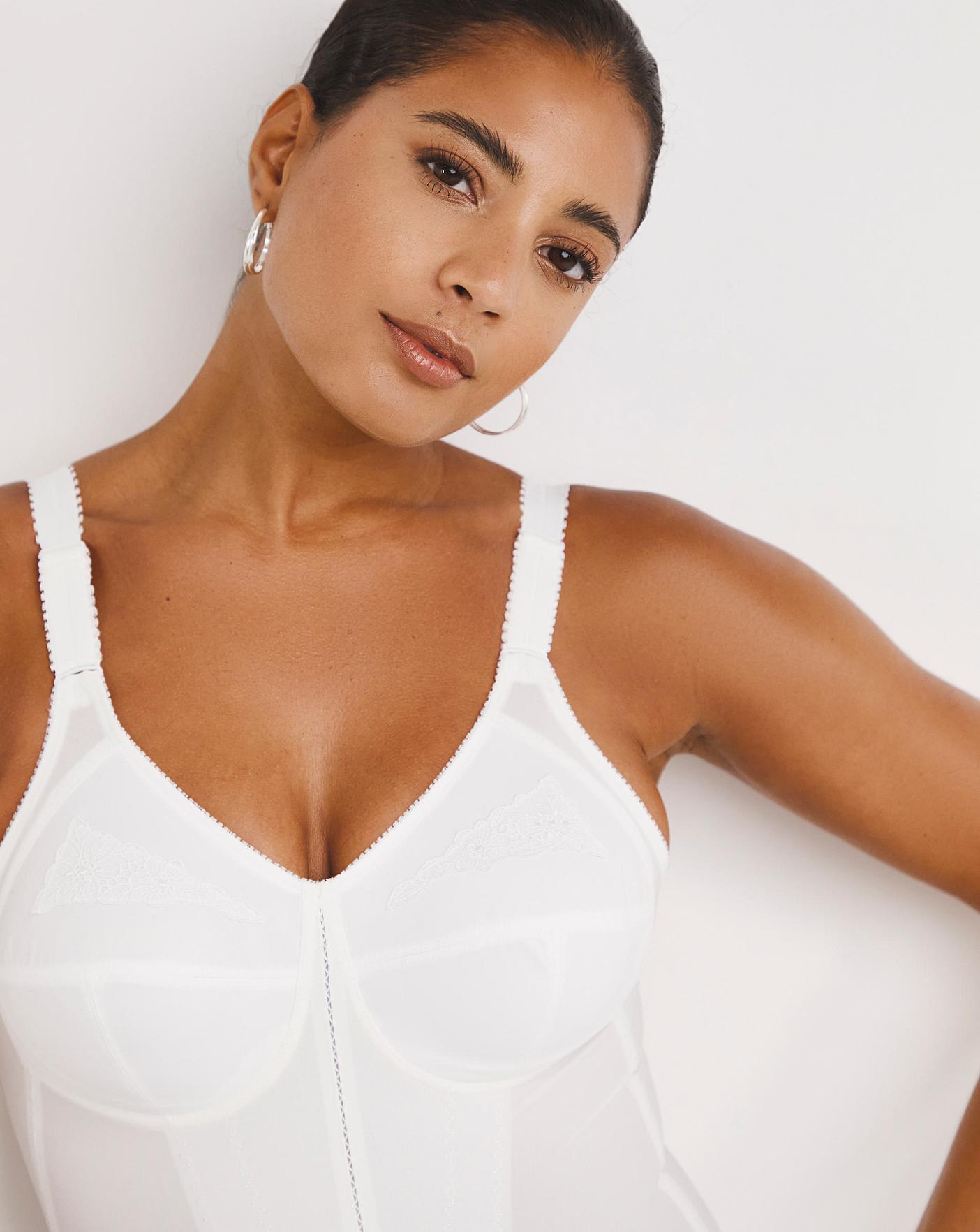  Playtex Firm Control I Can`t Believe It`s A Girdle Bodyshaper| White