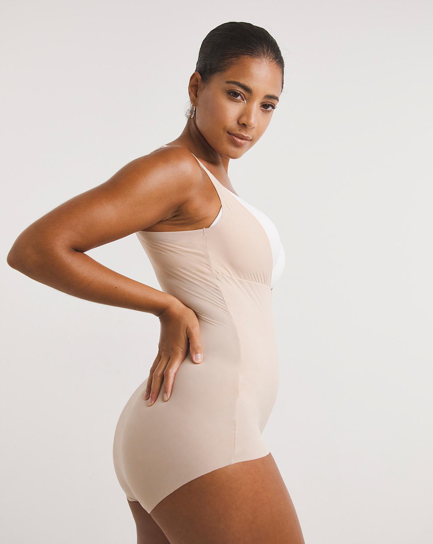  Maidenform Sleek Smoothers Light Control Wear Your Own Bra Body| Nude