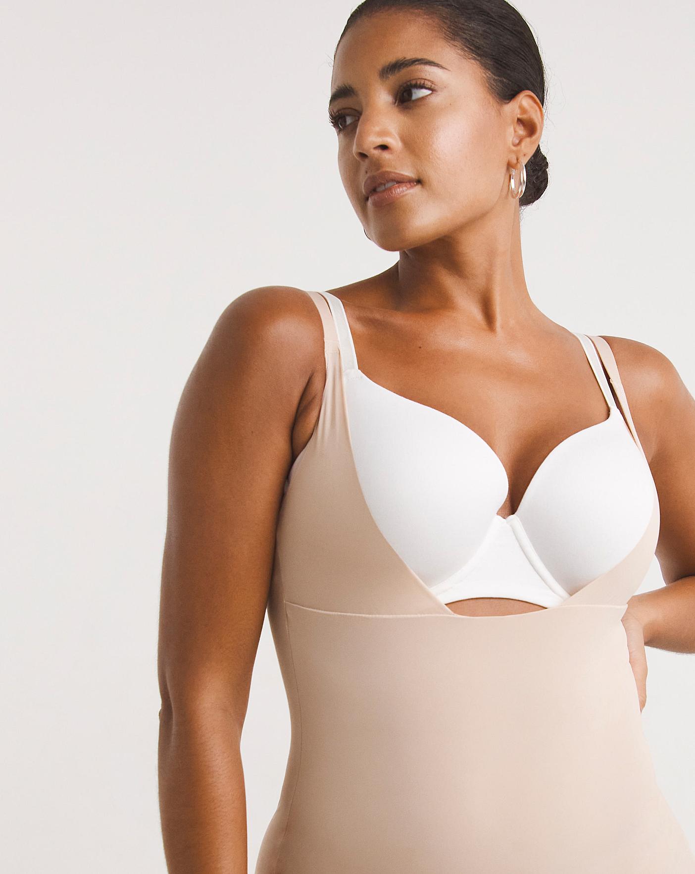  Maidenform Sleek Smoothers Light Control Wear Your Own Bra Body| Nude