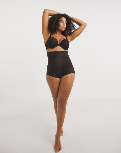  Miraclesuit Instant Tummy Tuck Firm Control Hi Waist Brief| Black