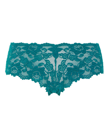  Figleaves Millie Lace BoyShort| Teal
