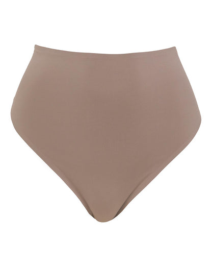  Figleaves Smoothing High Waisted Thong| Mocha