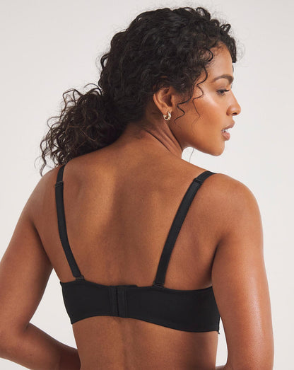  Pretty Secrets Ella Lace Black Multiway Wired Bra| Black