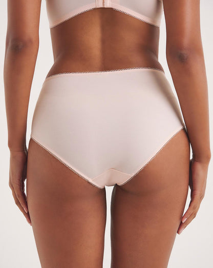  Pretty Secrets 2 Pack Ella Lace Briefs| Blush/White