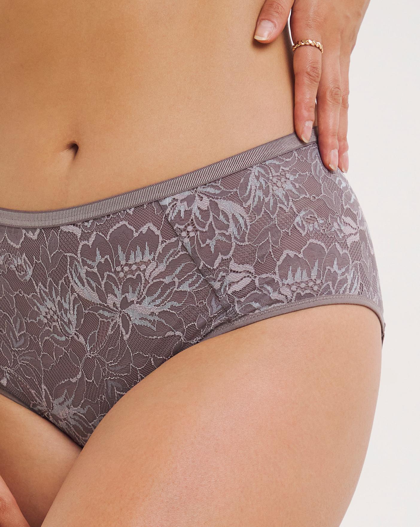  Triumph Amourette Charm Conscious Maxi Briefs| Grey