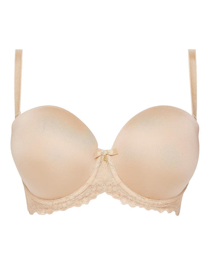  Gossard Superboost Lace Strapless Bra| Nude